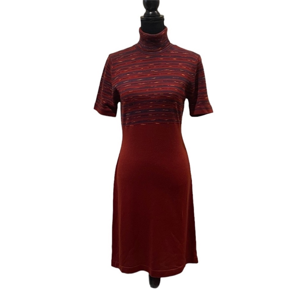 Dorothy Perkins Burgundy Midi Dress